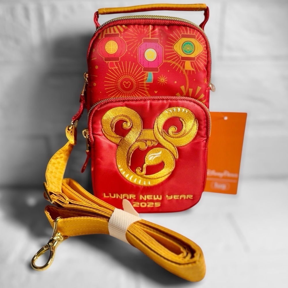 New Disney California Adventure Lug Skeeter Mini Lunar New Year 2025 Red Gold